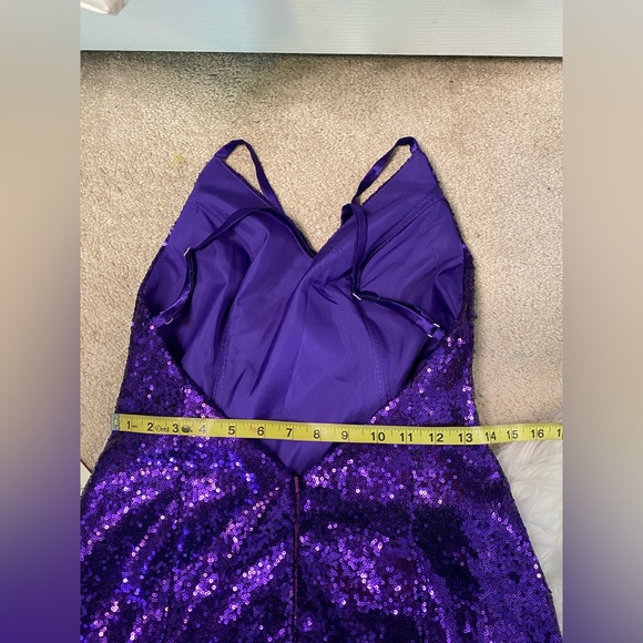 DANYSU Sequin Gown size S NWT - Picture 7 of 10